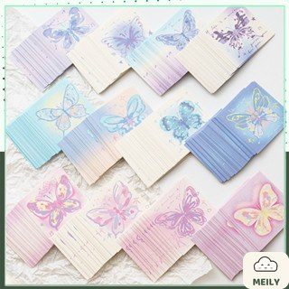 Giấy Vuông Origami 6x6cm 200 Tờ In Bướm Butterfly K190