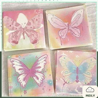 Giấy Vuông Origami 6x6cm 200 Tờ In Bướm Butterfly K190