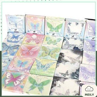 Giấy Vuông Origami 6x6cm 200 Tờ In Bướm Butterfly K190