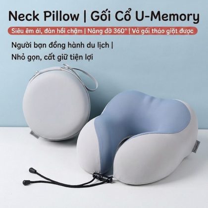 Gối chữ U cao su non BL21