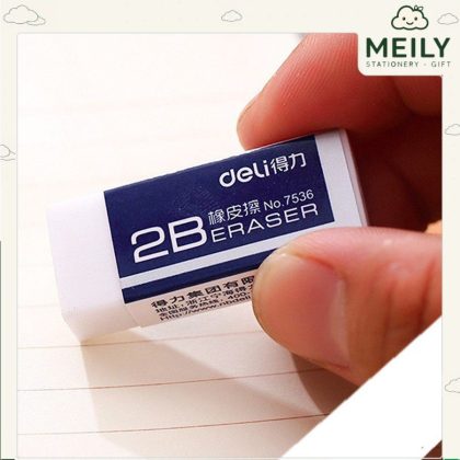 Gôm tẩy chì 2B Deli 7536 chất lượng cao K24
