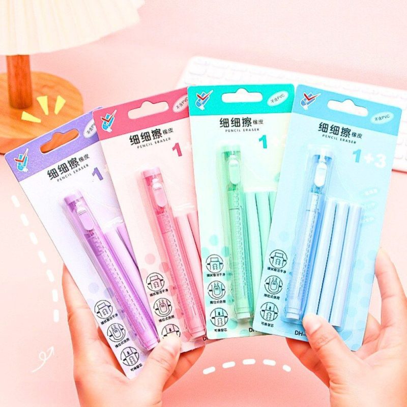 Gôm tẩy chì bút bấm K203