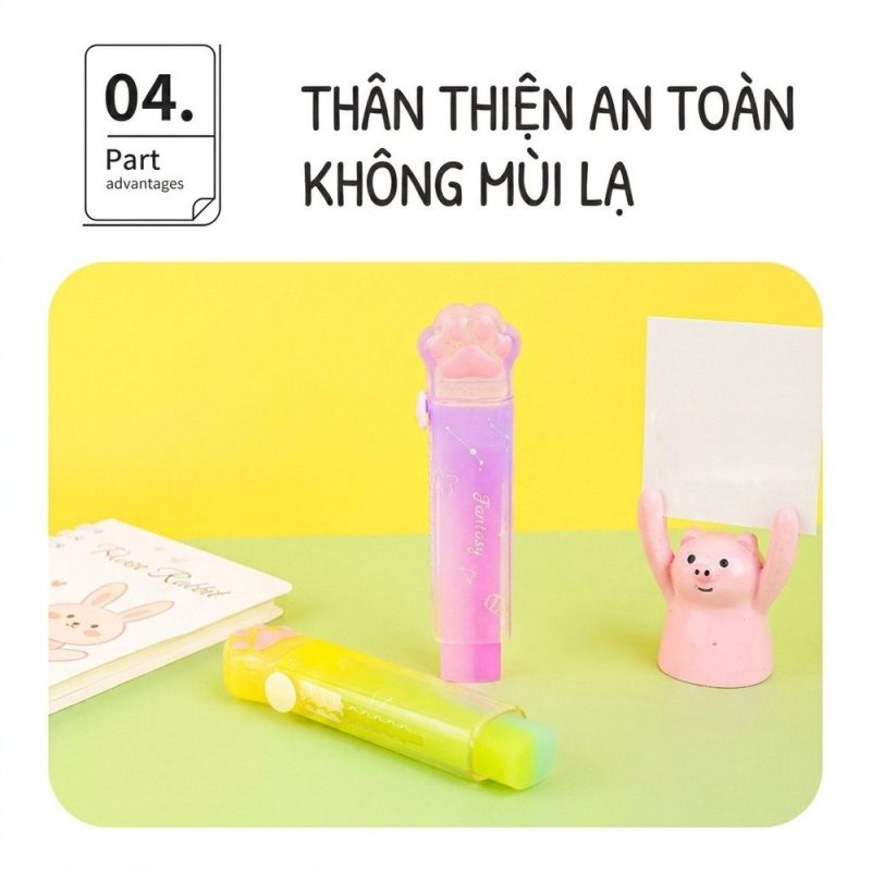 Gôm tẩy thạch trong suốt K229