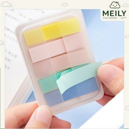 Hộp 125 đánh dấu trang note nhựa Pet NO28