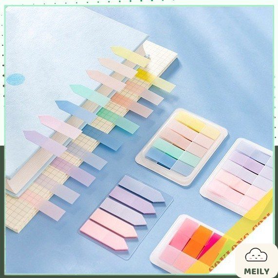 Hộp 125 đánh dấu trang note nhựa Pet NO28