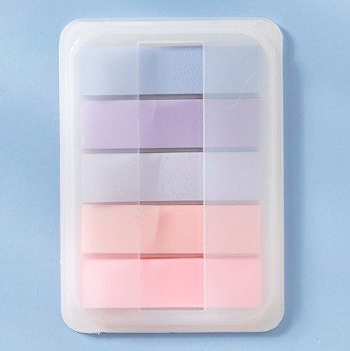 Hộp 125 đánh dấu trang note nhựa Pet NO28 - Hồng Pastel