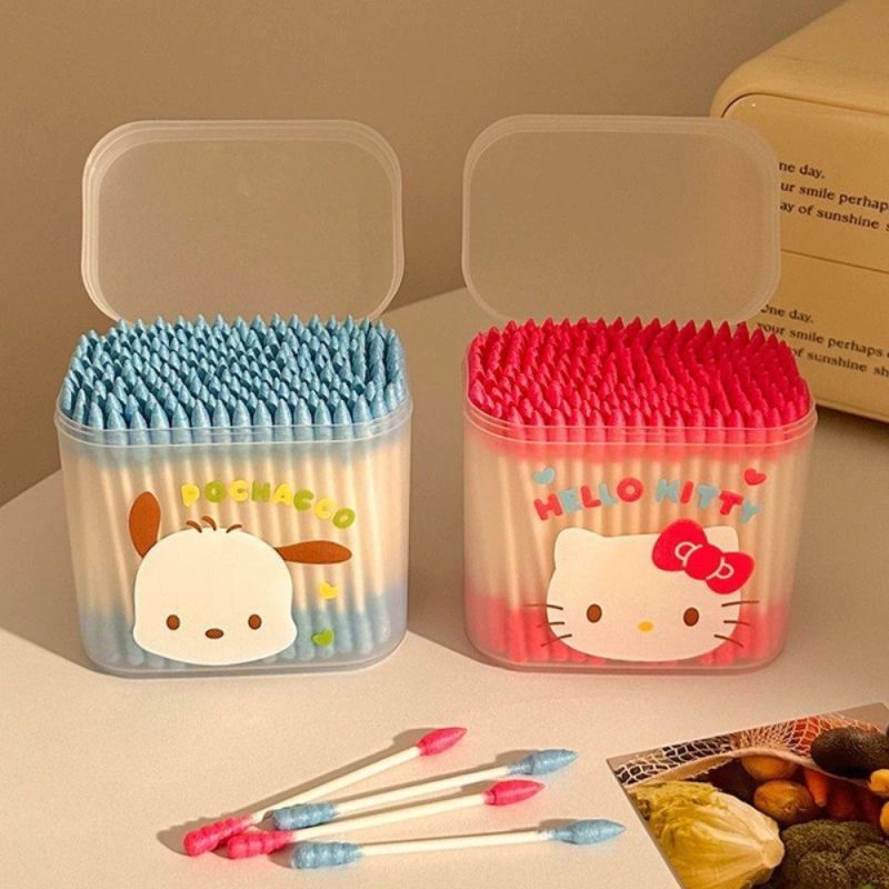 Hộp 200 bông ngoáy tai hoạt hình KT, Pochacco dễ thương K145