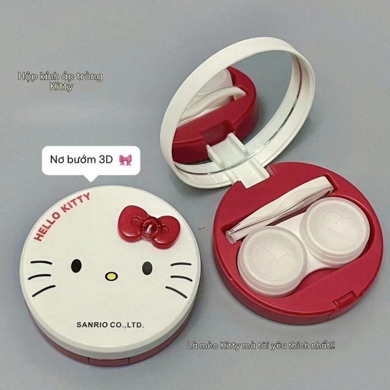 Hộp Đựng Kính Áp Tròng HelloKT BL123