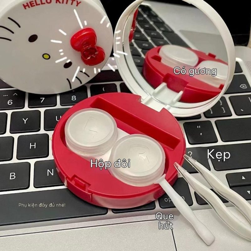 Hộp Đựng Kính Áp Tròng HelloKT BL123