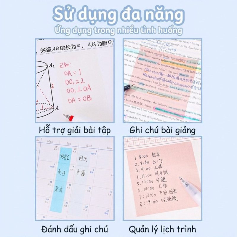 Hộp giấy note 4in1 NO72