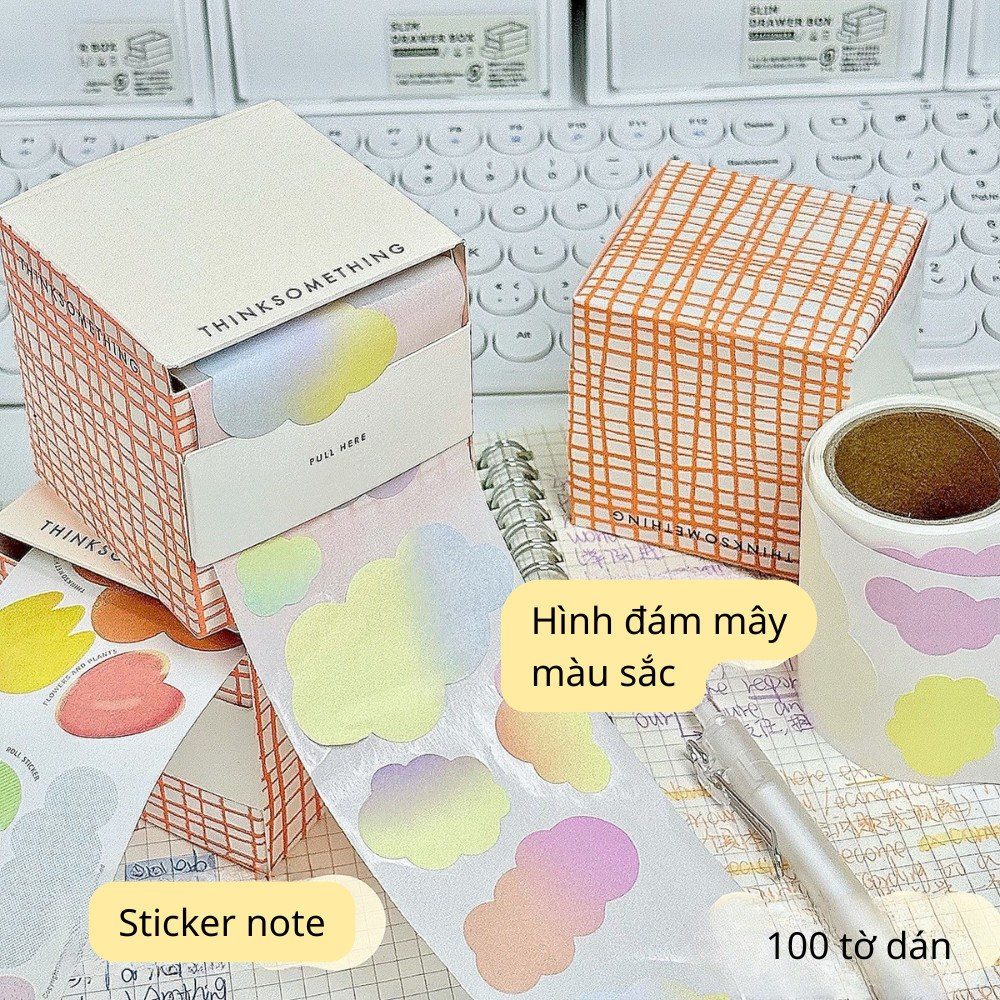 Hộp Giấy Note Kéo Ombre NO67