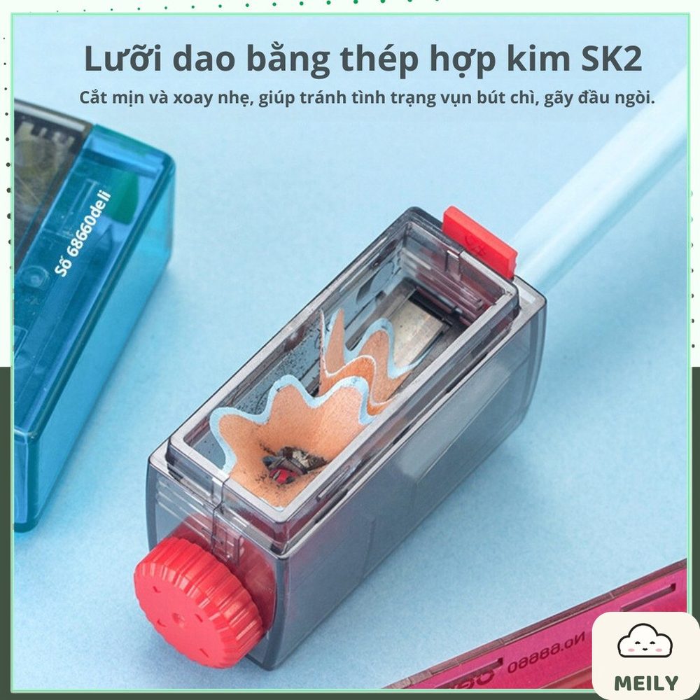 Hộp gọt bút chì Deli 68660 K160