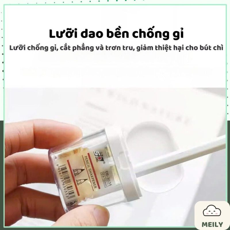 Hộp gọt chì trong suốt K167