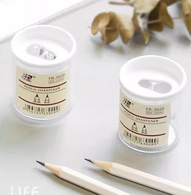 Hộp gọt chì trong suốt K167 - Hình trụ