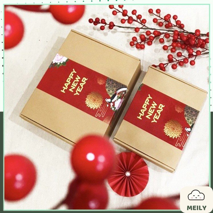 Hộp quà tặng, đựng quà sinh nhật tặng bạn trai bạn gái, vintage kraft