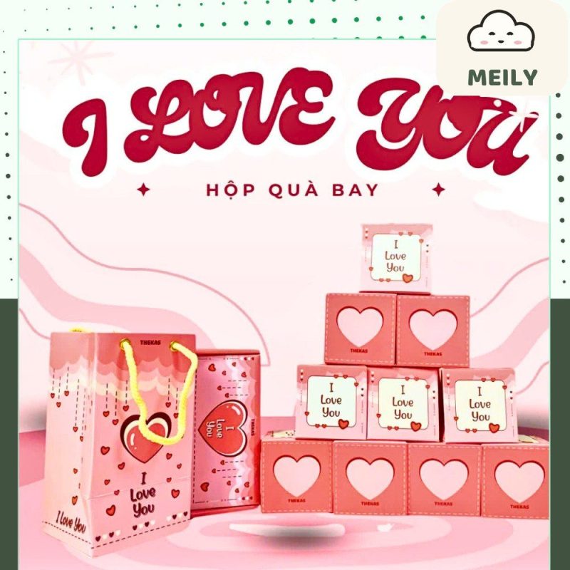 Hộp quà tự bung bất ngờ tặng sinh nhật bạn gái, người yêu