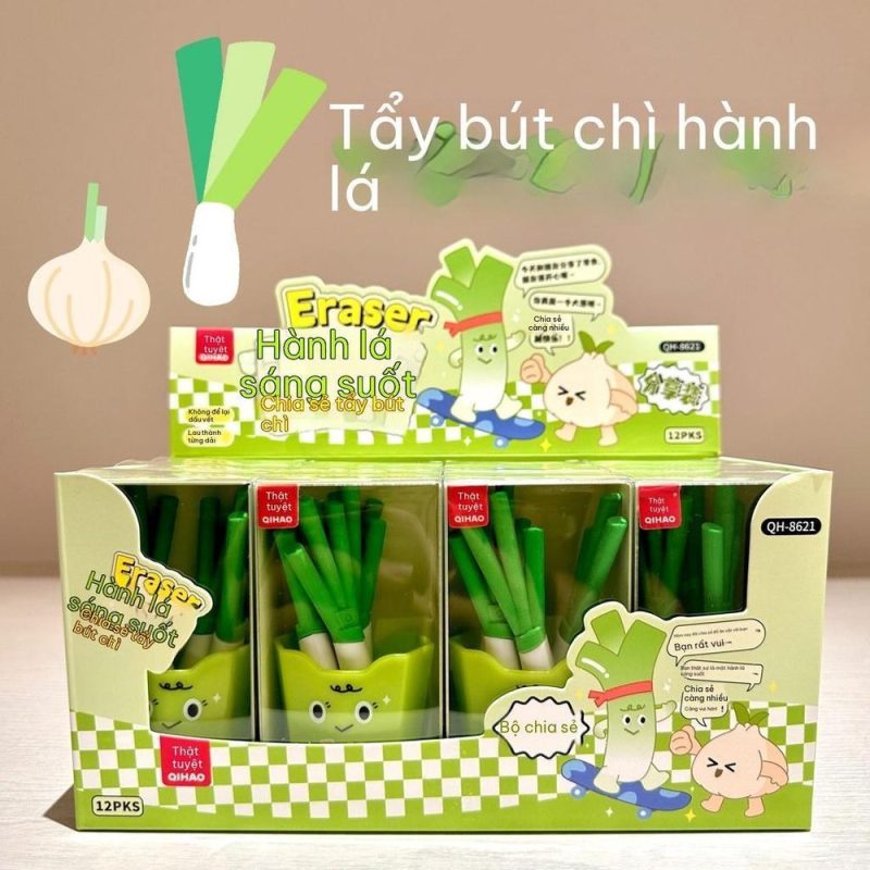 Hộp Tẩy Khoai Tây Hoạt Hình Dễ Thương K279