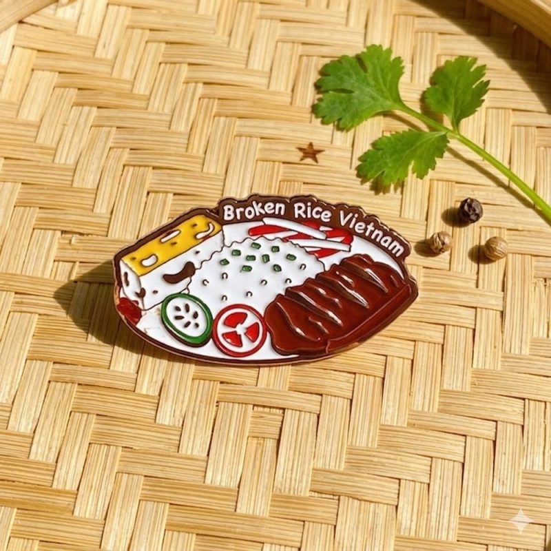 Huy hiệu lưu niệm - Pin cài áo quà tặng hình đồ ăn