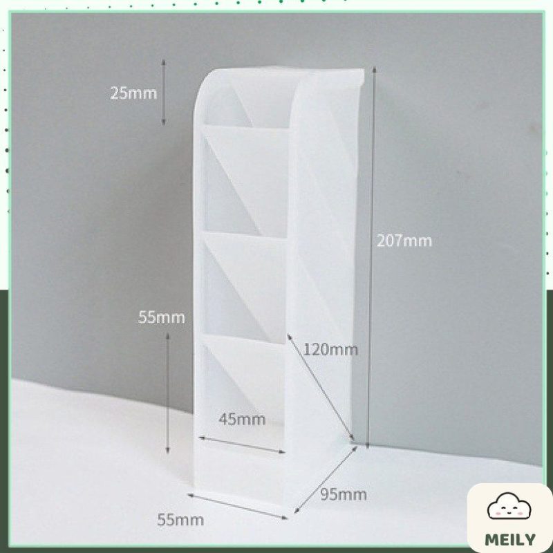 Kệ bút 4 tầng để bàn nhỏ nhắn decor bàn học K114