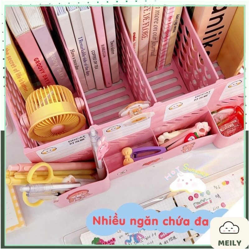 Kệ sách, bút 4 ngăn K80
