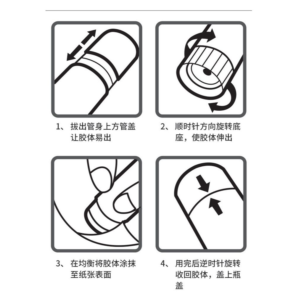 Keo khô dán giấy thủ công hoạ tiết hoạt hình xinh xắn K45