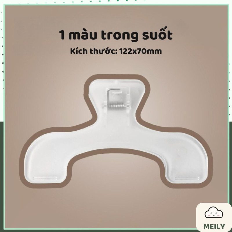 Kẹp đánh dấu trang sách nhựa trong suốt K168