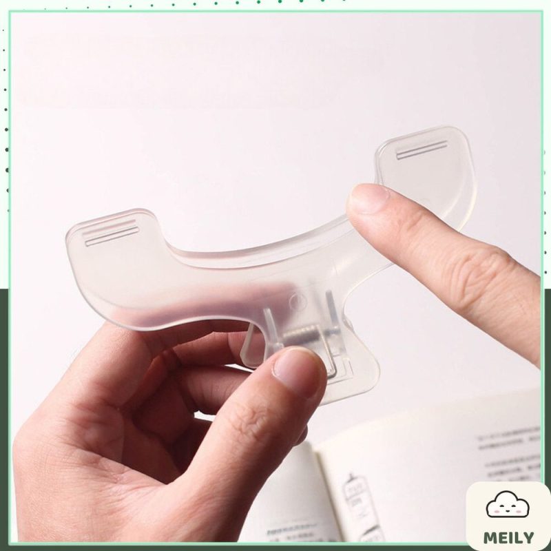 Kẹp đánh dấu trang sách nhựa trong suốt K168