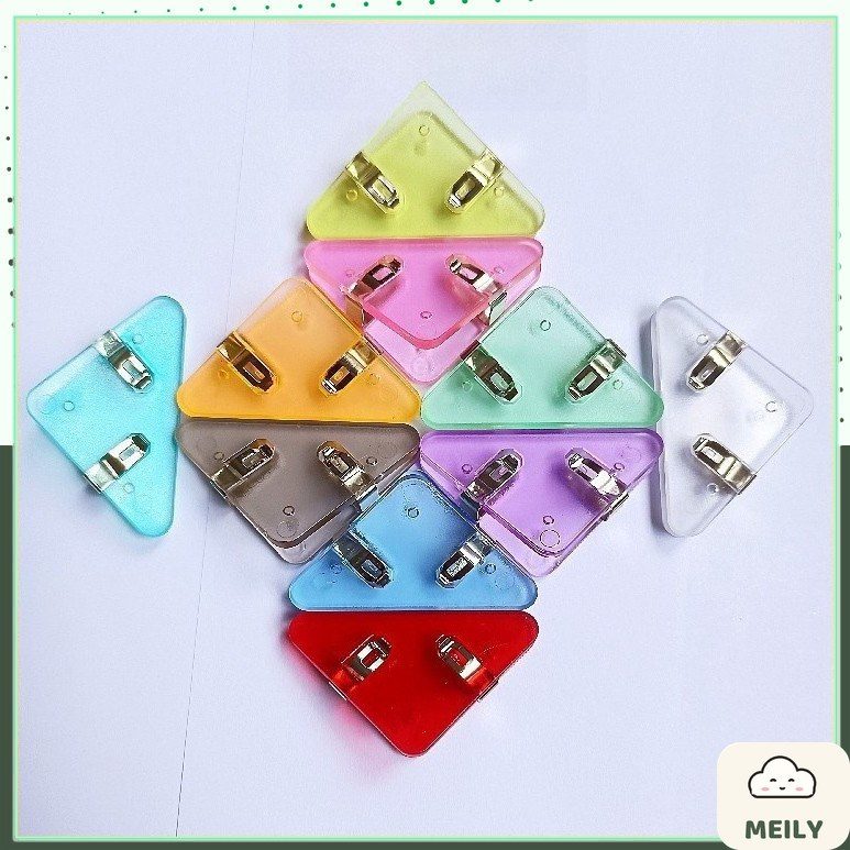 Kẹp giấy hình tam giác màu Pastel K47