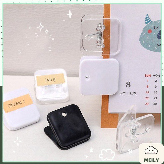 Kẹp giấy hình vuông K69