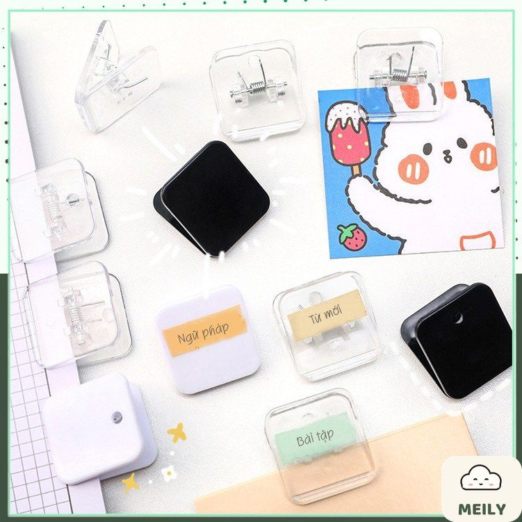 Kẹp giấy hình vuông K69