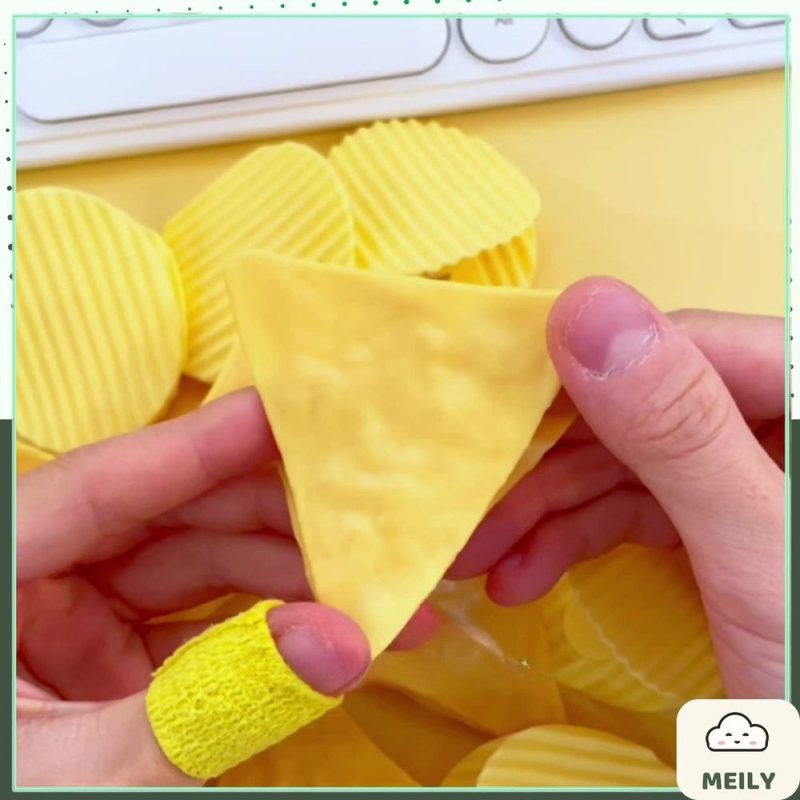 Kẹp Giấy Kawaii Hình Snack K193