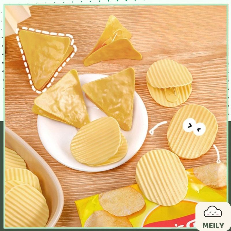Kẹp Giấy Kawaii Hình Snack K193