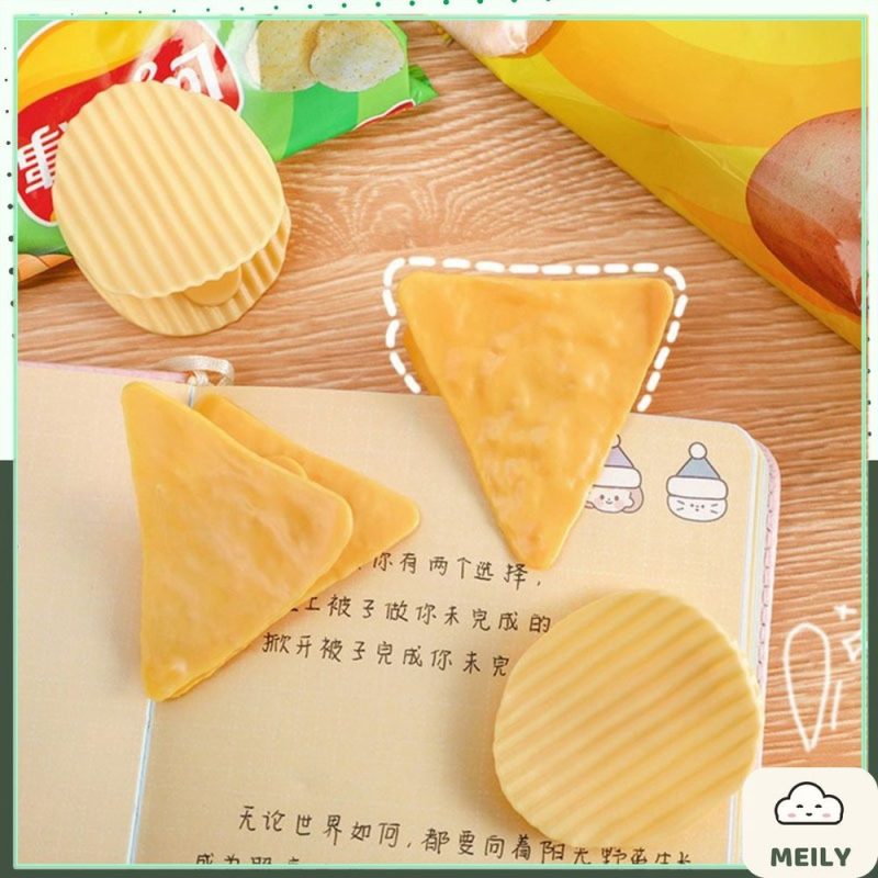 Kẹp Giấy Kawaii Hình Snack K193