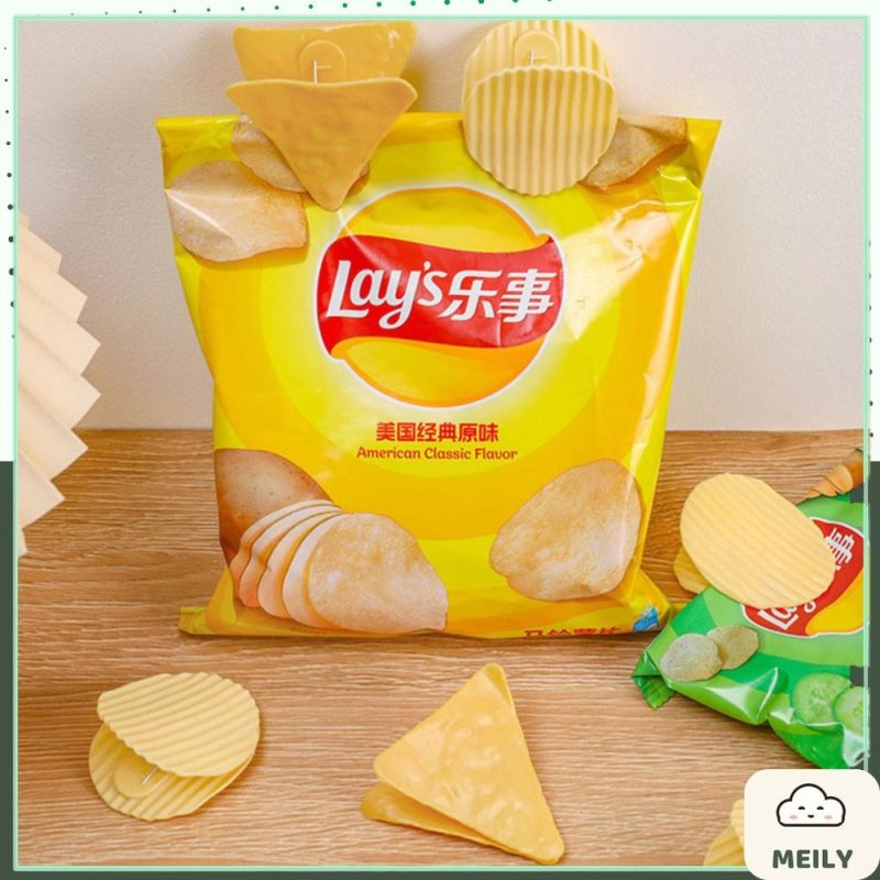 Kẹp Giấy Kawaii Hình Snack K193