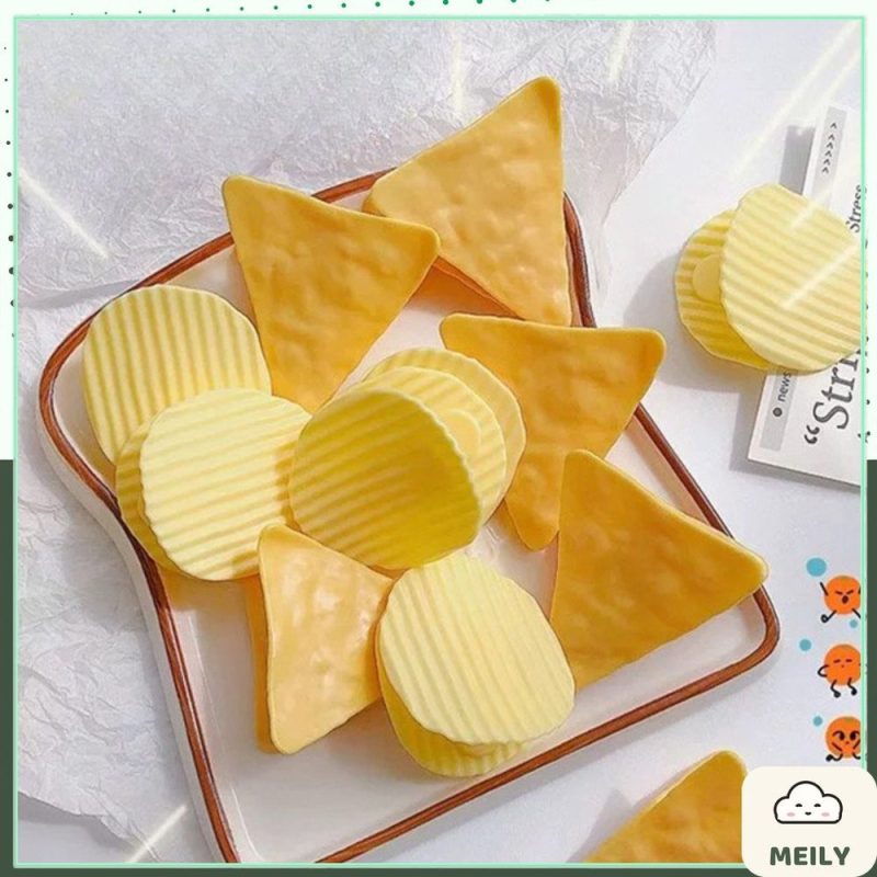 Kẹp Giấy Kawaii Hình Snack K193