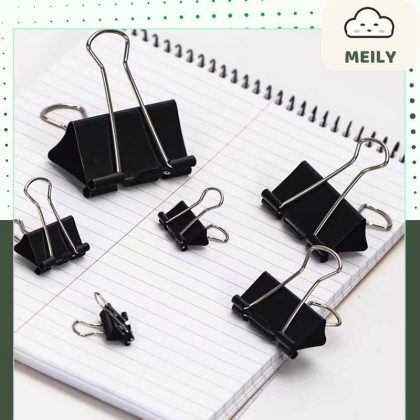 Kẹp giấy màu đen K151