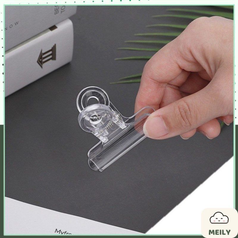 Kẹp giấy mini trong suốt K60