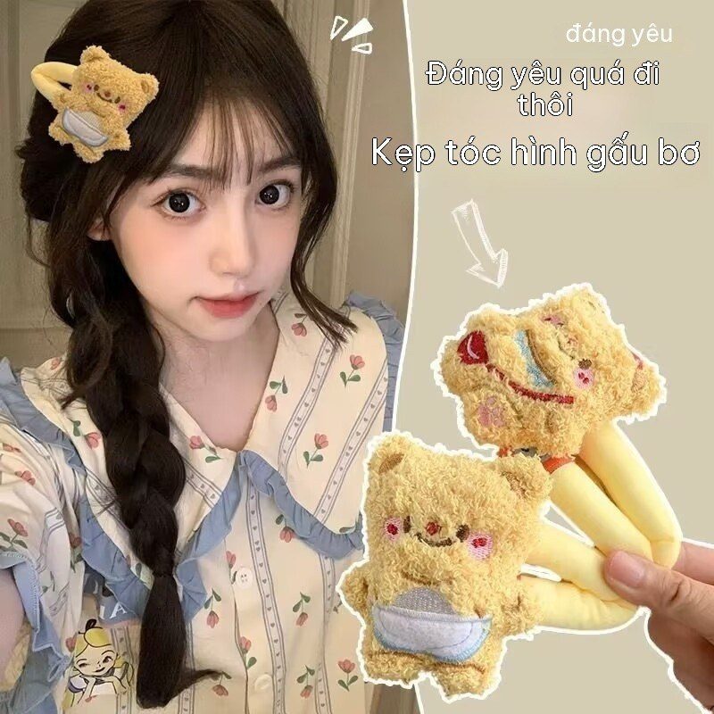 Kẹp Tóc Bông Cỡ Lớn BL195