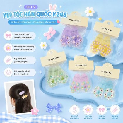 Kẹp tóc mái Hàn Quốc K249