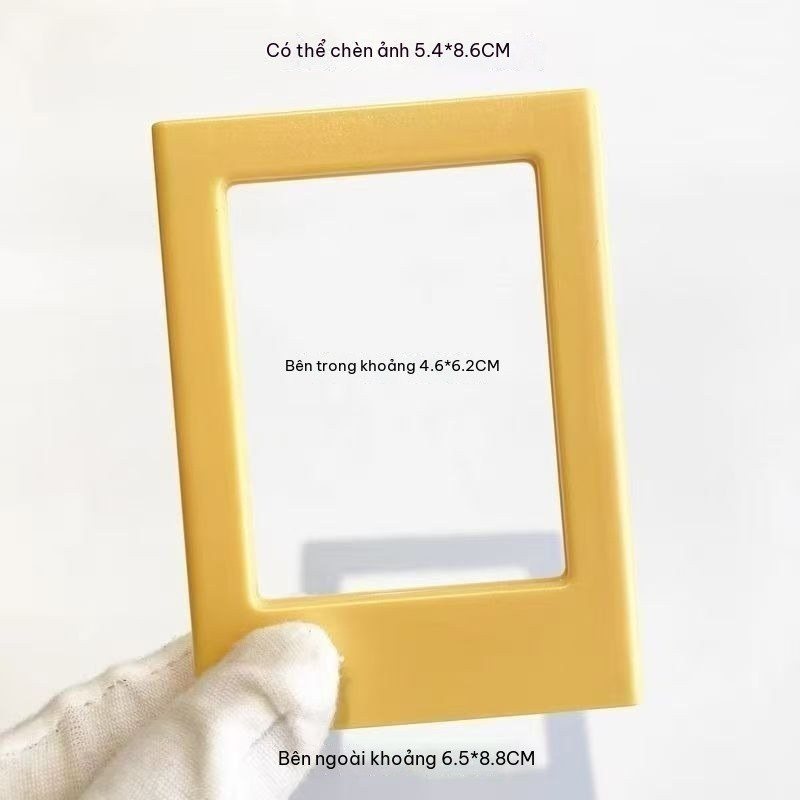 Khung Ảnh Nam Châm BL222 - Màu Vàng Caramel - 8.8*6.5cm