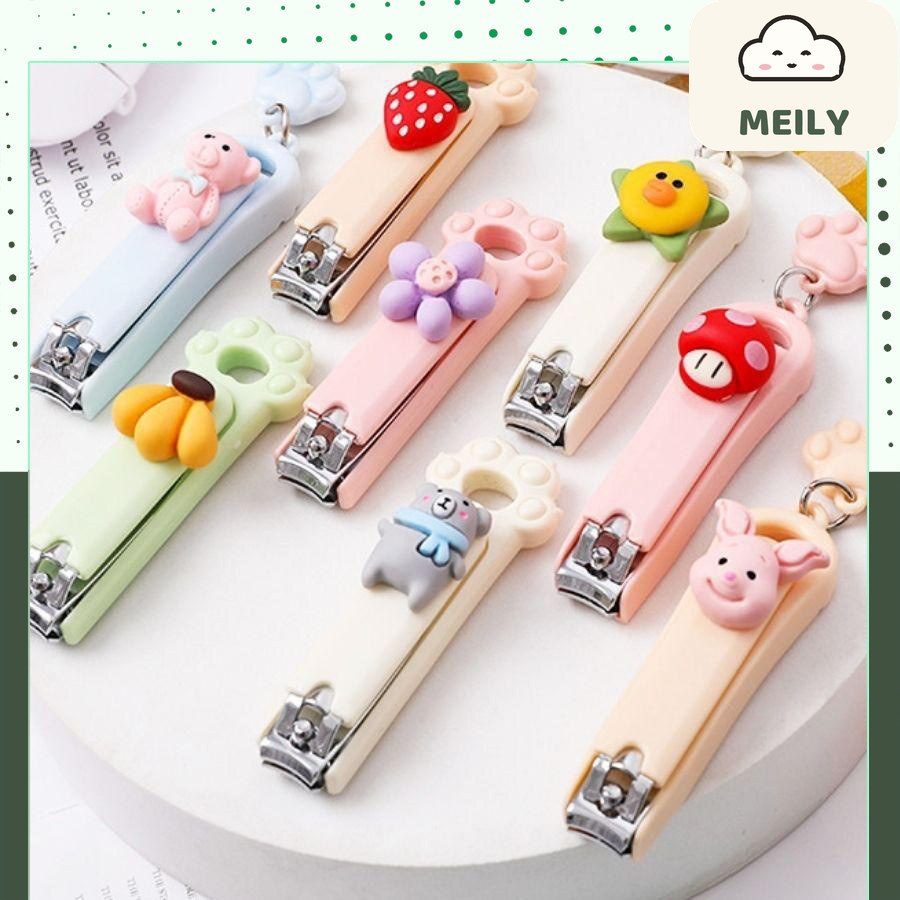 Kìm cắt móng mini, dụng cụ cắt móng, chỉnh sửa móng hoạ tiết đáng yêu