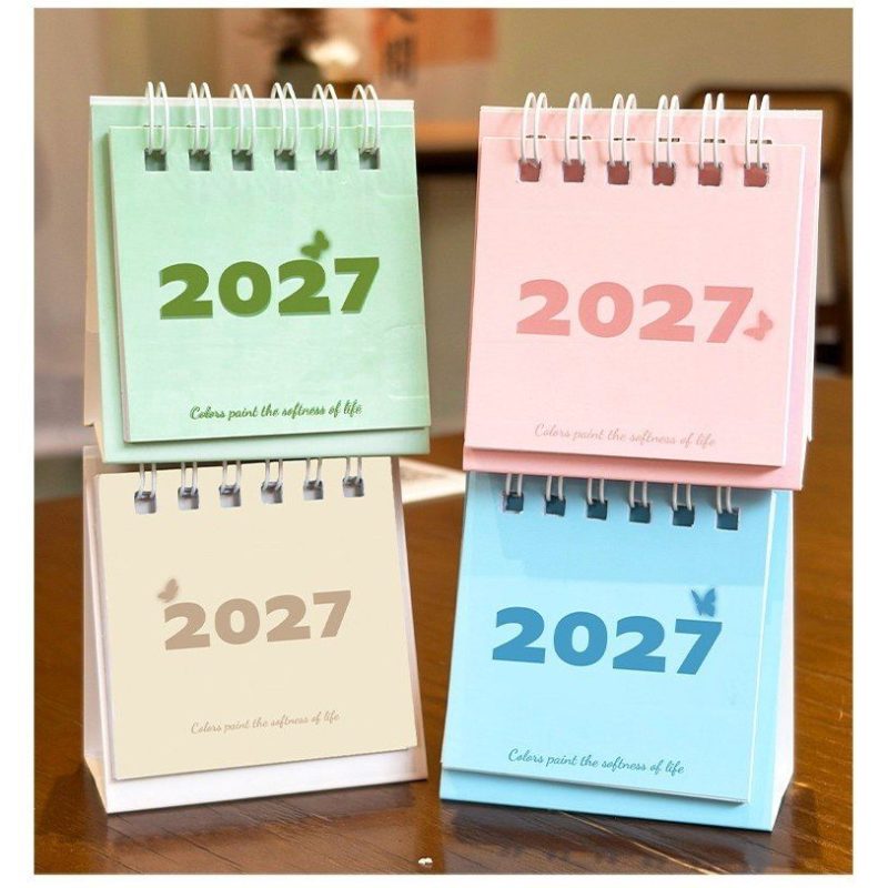 Lịch Để Bàn Dễ Thương 2027 K139