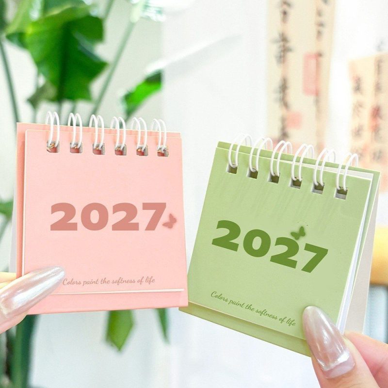 Lịch Để Bàn Dễ Thương 2027 K139