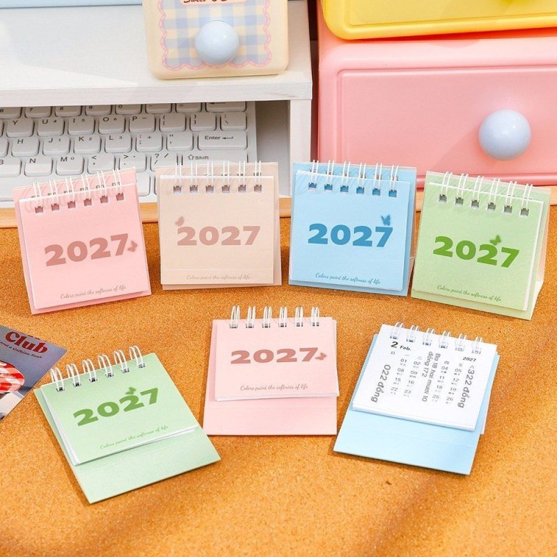 Lịch Để Bàn Dễ Thương 2027 K139