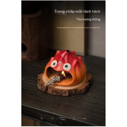 Lư Xông Trầm Hương Gốm Sứ K314