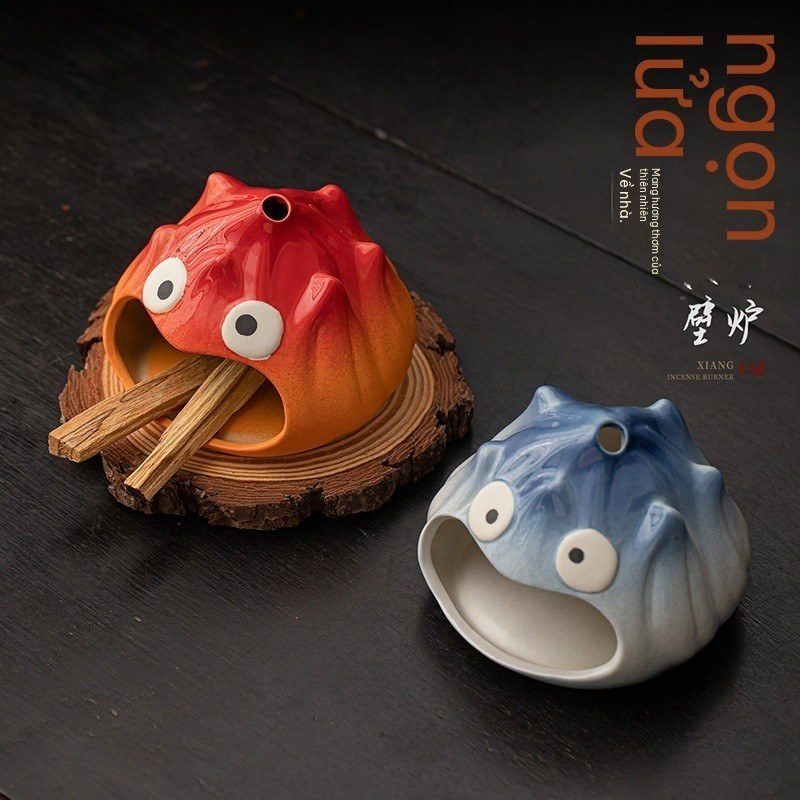 Lư Xông Trầm Hương Gốm Sứ K314