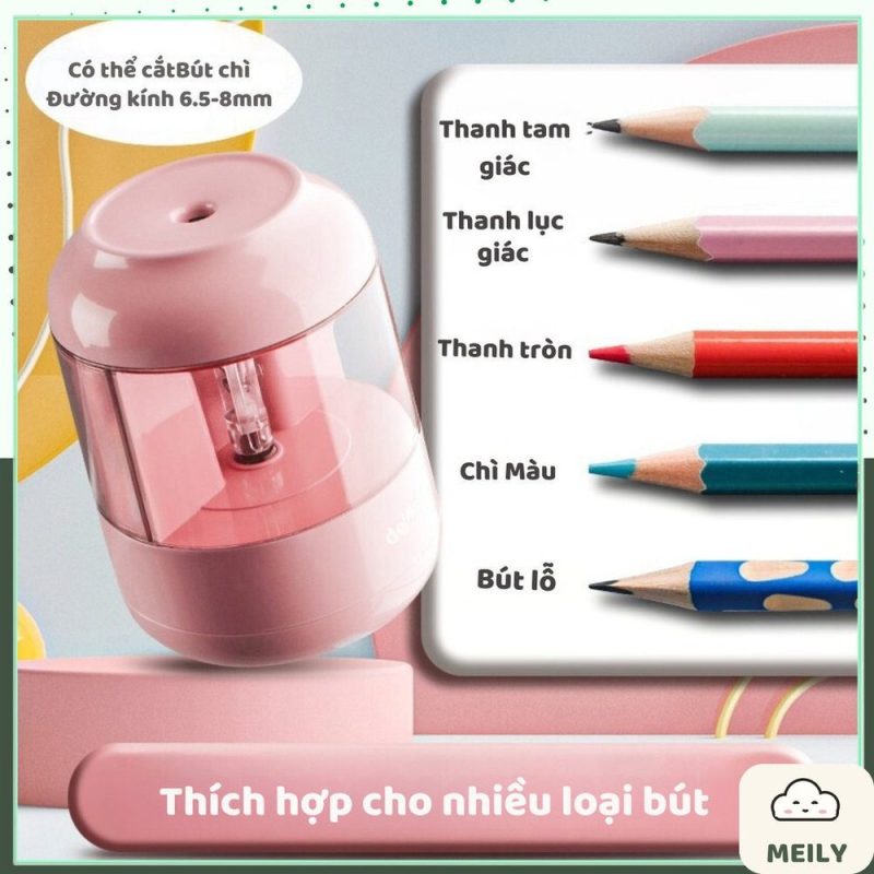 Máy gọt bút chì điện Deli K162