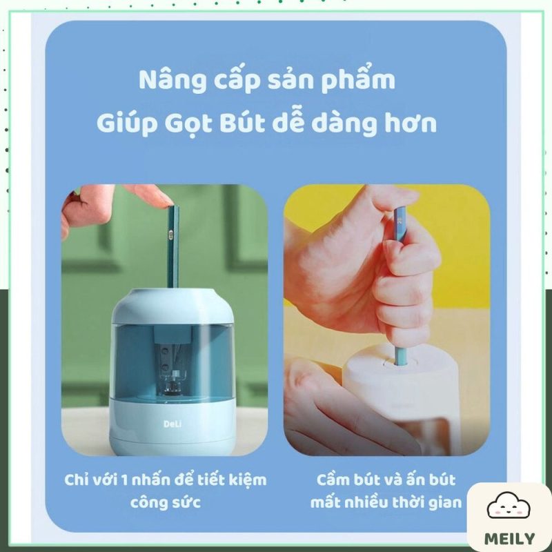 Máy gọt bút chì điện Deli K162