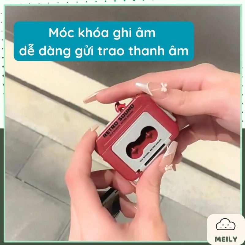 Móc Khóa Ghi Âm Cassette K191