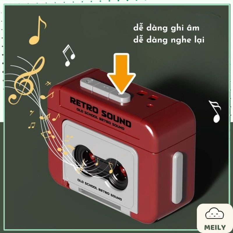 Móc Khóa Ghi Âm Cassette K191